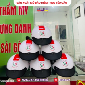 Mũ Bảo Hiểm In Logo Giá Sỉ