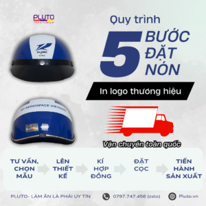 Mũ Bảo Hiểm In Logo Giá Sỉ