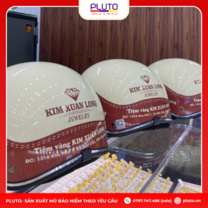 nón bảo hiểm tiệm vàng