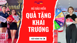 mũ bảo hiểm quà tặng khai trương