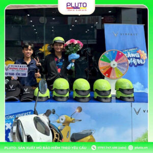 mũ bảo hiểm quà tặng khai trương
