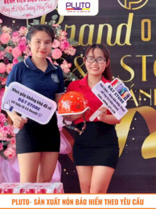 mũ bảo hiểm quà tặng khai trương