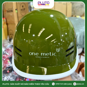 mũ bảo hiểm cho thương hiệu mỹ phẩm cao cấp